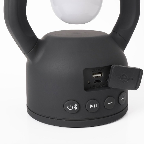 LED LANTERN Rechargeable Bluetooth Speaker Weatherproof Dimmable SWISS TECH - Picture 5 of 6